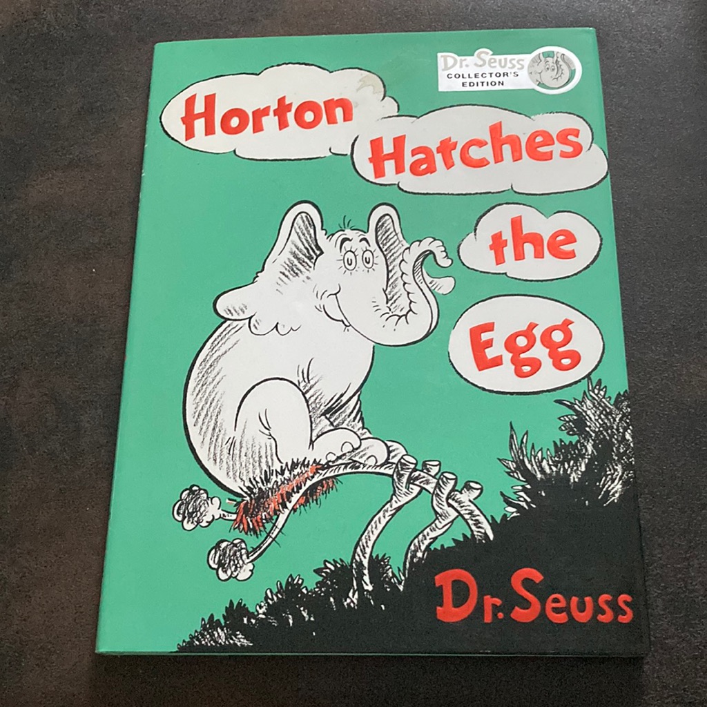 Horton Hatches The Egg Dr Seuss Collectors Edition Book